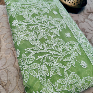 The Making of a Masterpiece: The Intricate Craftsmanship Behind Every Chikankari Saree