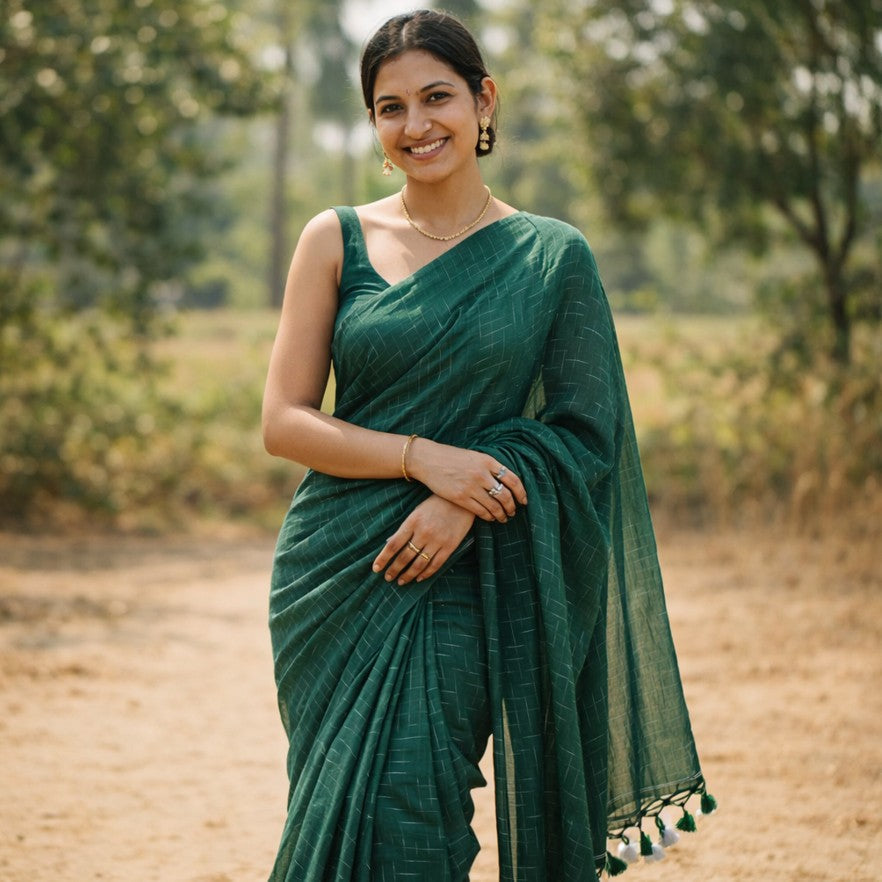 Handloom Cotton Sarees: A Smart Choice for Every Season