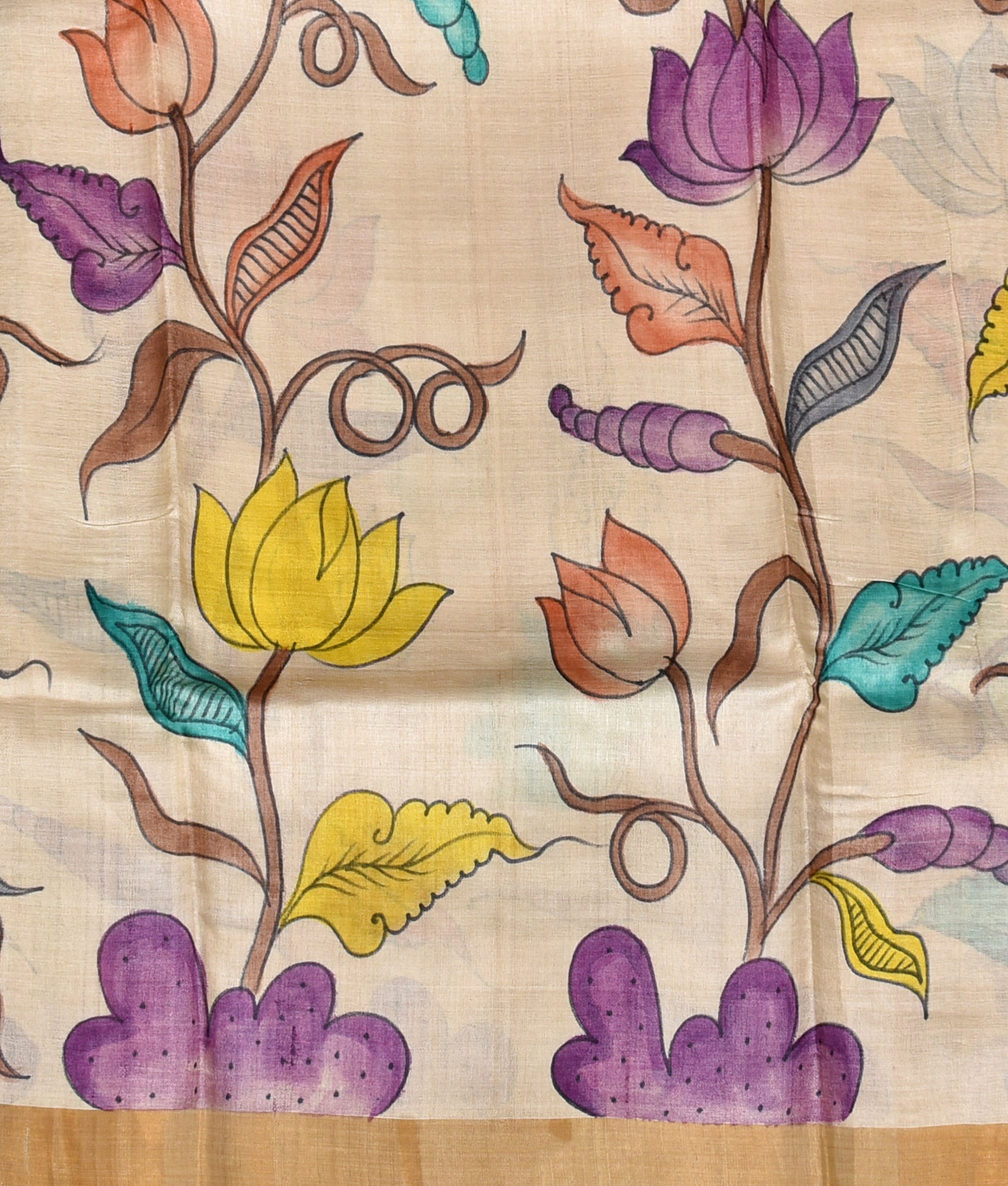 Handloom Silk Kalamkari Saree